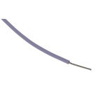 RS PRO Purple 0.08 mm² Hook Up Wire, 28 AWG, 7/0.12 mm, 100m, PTFE Insulation