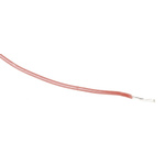 RS PRO Brown 0.12 mm² Hook Up Wire, 26 AWG, 7/0.15 mm, 100m, PTFE Insulation