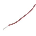 RS PRO Brown 0.6 mm² Hook Up Wire, 20 AWG, 19/0.2 mm, 100m, PTFE Insulation