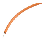 RS PRO Orange 0.6 mm² Hook Up Wire, 20 AWG, 19/0.2 mm, 100m, PTFE Insulation