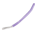 RS PRO Purple 0.6 mm² Hook Up Wire, 20 AWG, 19/0.2 mm, 100m, PTFE Insulation