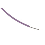 RS PRO Purple 0.22 mm² Hook Up Wire, 24 AWG, 7/0.2 mm, 100m, PTFE Insulation