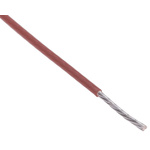 RS PRO Brown 0.34 mm² Hook Up Wire, 22 AWG, 19/0.15 mm, 100m, PTFE Insulation