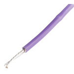 RS PRO Purple 0.6 mm² Hook Up Wire, 20 AWG, 19/0.2 mm, 100m, PTFE Insulation
