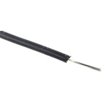 RS PRO Black 0.33 mm² Hook Up Wire, 22 AWG, 17/0.16 mm, 100m, XLPE Insulation