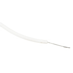 RS PRO White 0.33 mm² Hook Up Wire, 22 AWG, 17/0.16 mm, 100m, XLPE Insulation