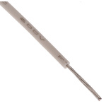 RS PRO White 0.08 mm² Hook Up Wire, 28 AWG, 7/0.12 mm, 100m, MPPE Insulation