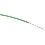 RS PRO Green 0.08 mm² Hook Up Wire, 28 AWG, 7/0.12 mm, 100m, MPPE Insulation