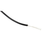 RS PRO Black 0.13 mm² Hook Up Wire, 26 AWG, 7/0.16 mm, 100m, MPPE Insulation