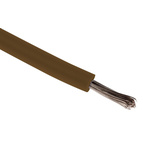 RS PRO Brown 0.33 mm² Hook Up Wire, 22 AWG, 7/0.12 mm, 100m, MPPE Insulation