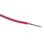 RS PRO Red 0.13 mm² Hook Up Wire, 26 AWG, 7/0.16 mm, 100m, PVC Insulation