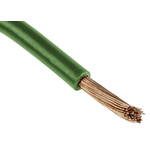 RS PRO Green 0.33 mm² Hook Up Wire, 22 AWG, 17/0.16 mm, 100m, XLPE Insulation