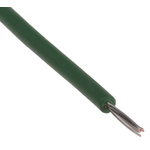 RS PRO Green 0.2 mm² Hook Up Wire, 24 AWG, 11/0.16 mm, 100m, XLPE Insulation