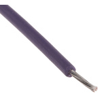 RS PRO Purple 0.2 mm² Hook Up Wire, 24 AWG, 11/0.16 mm, 100m, XLPE Insulation