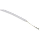 RS PRO White 0.08 mm² Hook Up Wire, 28 AWG, 7/0.12 mm, 100m, PVC Insulation