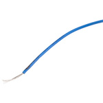 RS PRO Blue 0.08 mm² Hook Up Wire, 28 AWG, 7/0.12 mm, 100m, PVC Insulation