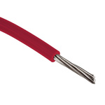 RS PRO Red 0.52 mm² Hook Up Wire, 20 AWG, 26/0.16 mm, 100m, XLPVC Insulation