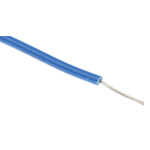 RS PRO Blue 0.08 mm² Hook Up Wire, 28 AWG, 7/0.12 mm, 100m, PVC Insulation