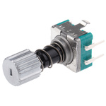 EC11E152U402 | Alps Alpine 15 Pulse Incremental Mechanical Rotary Encoder with a 9 mm Knurl Shaft (Not Indexed), Through Hole