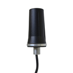 Mobilemark RM-WB1-3C-BLK-12 Dome Multi-Band Antenna with N Type Connector, 5G