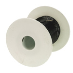 Alpha Wire Black 0.75 mm² Hook Up Wire, 18 AWG, 16/0.25 mm, 30m, PVC Insulation