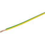 Prysmian 6491X Series Green/Yellow 16 mm² Hook Up Wire, 7/1.70 mm, 100m