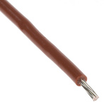 Alpha Wire Brown 0.35 mm² Hook Up Wire, 22 AWG, 7/0.25 mm, 30m, PVC Insulation