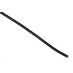 Alpha Wire Premium Series Black 0.09 mm² Hook Up Wire, 28 AWG, 7/0.13 mm, 30m, PTFE Insulation