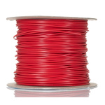 RS PRO Red 0.5 mm² Hook Up Wire, 16/0.2 mm, 100m