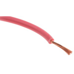 RS PRO Pink 0.75 mm² Hook Up Wire, 24/0.2 mm, 100m