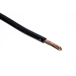 RS PRO Black 25 mm² Hook Up Wire, 7/2.14 mm, 50m