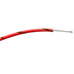 RS PRO Brown/Red 0.2 mm² Hook Up Wire, 24 AWG, 7/0.2 mm, 100m, PVC Insulation