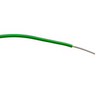 RS PRO Green 0.26 mm² Hook Up Wire, 23 AWG, 1/0.6 mm, 100m, PVC Insulation