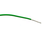 RS PRO Green 1mm² Hook Up Wire, 32/0.2 mm, 100m, PVC Insulation