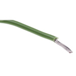 RS PRO Green 0.2 mm² Hook Up Wire, 24 AWG, 7/0.2 mm, 100m, PVC Insulation