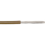 RS PRO Brown 1.3 mm² Hook Up Wire, 16 AWG, 1C, 30.5m, MPPE Insulation