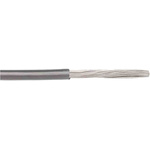 RS PRO Grey 1.3 mm² Hook Up Wire, 16 AWG, 1C, 30.5m, MPPE Insulation