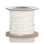 RS PRO White 0.34 mm² Hook Up Wire, 22 AWG, 1C, 30.5m, MPPE Insulation