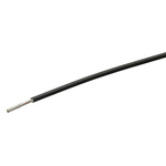 TE Connectivity FlexLite Series Black 0.33 mm² Hook Up Wire, 22 AWG, 19/0.15 mm, 100m, Polyolefin Insulation