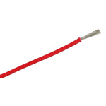 RS PRO Red 1.5 mm² Hook Up Wire, 1, 25m, Silicone Rubber Insulation