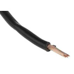 RS PRO Black 2.5 mm² Hook Up Wire, 14 AWG, 50/0.25 mm, 305m