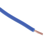 RS PRO Blue 0.5 mm² Hook Up Wire, 22 AWG, 16/0.2mm, 100m, PVC Insulation