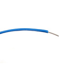 RS PRO Blue 0.3 mm² Hook Up Wire, 1/0.6 mm, 100m, PVC Insulation