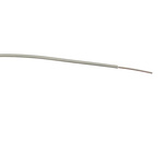 RS PRO Grey 0.3 mm² Hook Up Wire, 1/0.6 mm, 100m, PVC Insulation