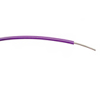 RS PRO Purple 0.3 mm² Hook Up Wire, 1/0.6 mm, 100m, PVC Insulation