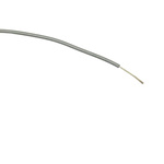 RS PRO Grey 0.5 mm² Hook Up Wire, 16/0.2 mm, 100m, PVC Insulation
