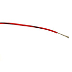 RS PRO Black/Red 0.5 mm² Hook Up Wire, 16/0.2 mm, 100m, PVC Insulation