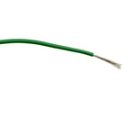 RS PRO Green 0.75 mm² Hook Up Wire, 24/0.2 mm, 100m, PVC Insulation