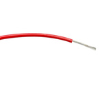 RS PRO Red 0.75 mm² Hook Up Wire, 24/0.2 mm, 100m, PVC Insulation