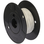 TE Connectivity White 0.38 mm² Harsh Environment Wire, 22 AWG, 19/34, 100m, ETFE Insulation